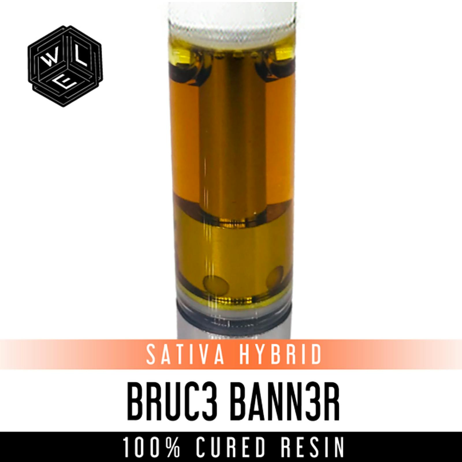 White Label Extracts: Bruce Banner Cured Resin Cartridge 1g | Leafly