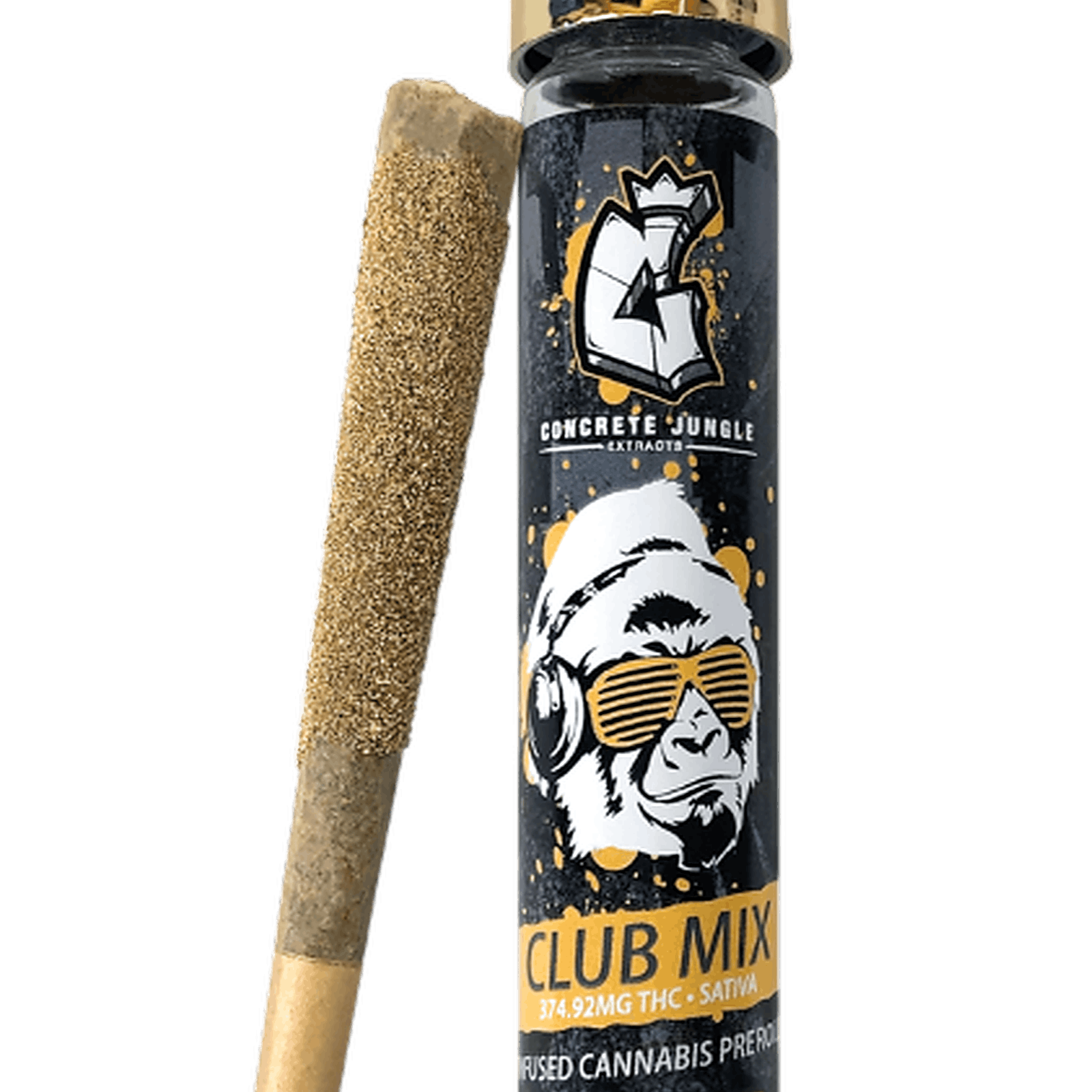 Concrete Jungle Extracts Concrete Jungle Infused Pre Roll APPLE