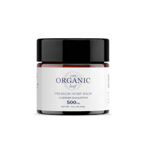 Photo of The Organic Leaf - Broad Spectrum CBD Topical Balm 500mg 1 oz