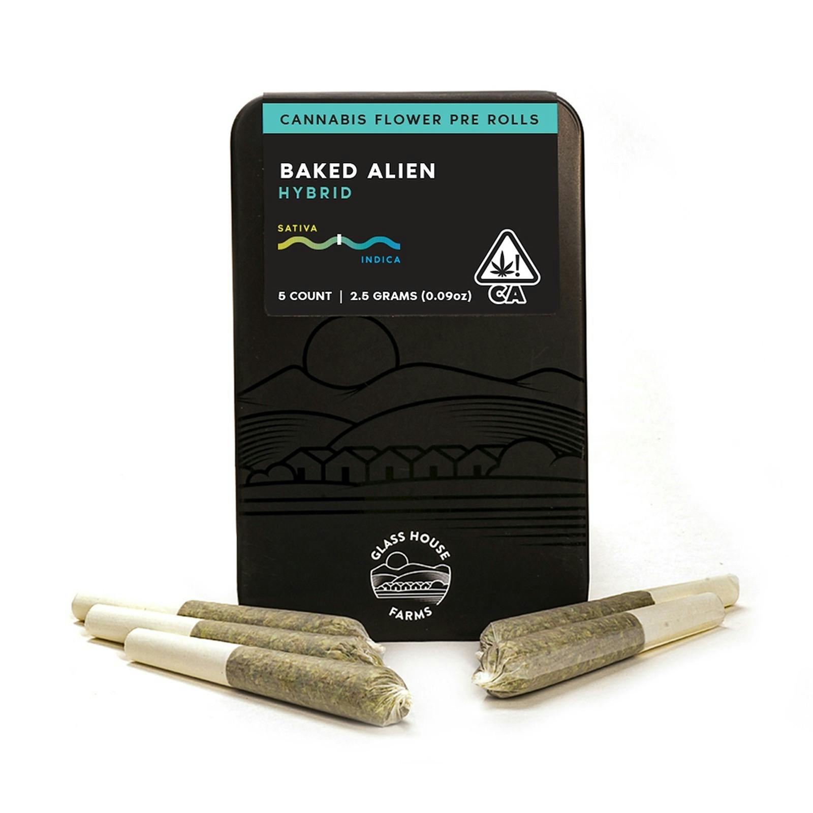 Glass House Farms Baked Alien [5 Pack] Leafly