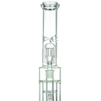 Photo of "Fritted Inset Barrel" Perc Bong