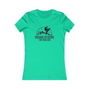 Photo of Women’s Goodbud Outdoors Snowboarding T-Shirt