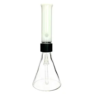 Photo of Prism Pipes 14” White Prism Beaker Bong