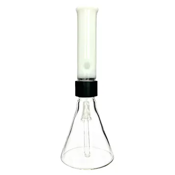 Photo of Prism Pipes 14” White Prism Beaker Bong