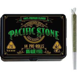 Photo of Pacific Stone | 805 Glue Hybrid Pre-Rolls 14pk (7g)