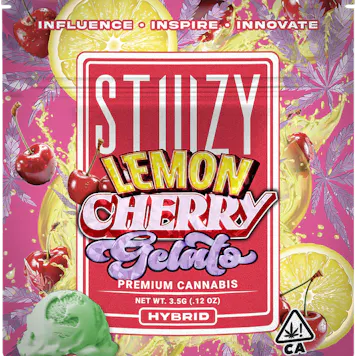 Photo of STIIIZY EXOTICS LEMON CHERRY GELATO PREMIUM FLOWER 3.5G