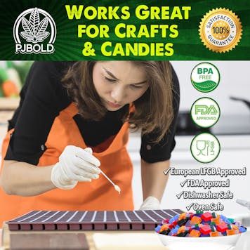 Photo of Square THC Candy Mold - Canada