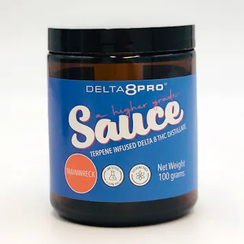 Photo of Delta 8 THC Sauce 100g Trainwreck
