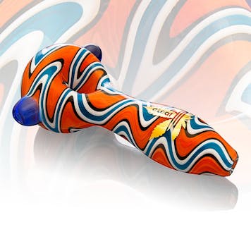 Photo of 4" Wig Wag Swirl Hand Pipe