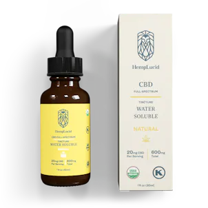 Photo of Organic Full-Spectrum Water Soluble CBD - Natural Flavor - 600mg