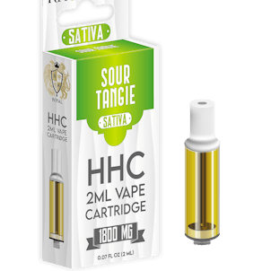 Photo of R.A Royal HHC 2ML Cartridge: Sour Tangie (Sativa)