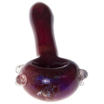 Photo of "Dichroic Glass Sun Spots" Hand Pipe