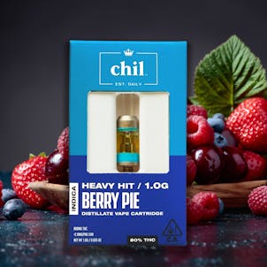 Photo of Berry Pie Indica Distillate Cart High Potency - 1 g