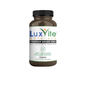 Photo of CBD Softgels with Melatonin, 25 mg