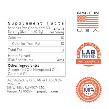 Photo of 100mg Zen Pets Calming Hemp Oil