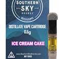 Ice Cream Cake 0.5g Vape Cart (58.3% THC, 18% CBD, 2.8% CBG)