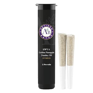 Photo of HWY 8 Golden Pineapple Pre-Rolls 2-pack