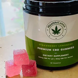 Photo of CBD Gummies 10mg, Strawberry Lemonade