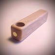 Product image for Wooden HICKORY Smoking Pipe - Handmade Wooden Travel Pipe