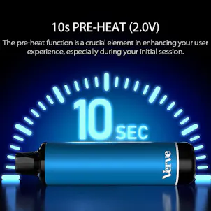 Photo of Yocan Verve smart portable rechargeable auto inhale activated 510 battery