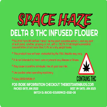 Photo of NEW - Space Haze - Delta 8 THC Flower - 8th