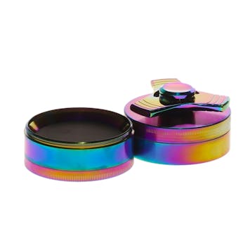 Photo of 4pc Fidget Spinner Grinder With Triangle- 2 1/2"