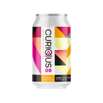 Photo of Curious D8 - 10mg Delta 8 THC Seltzer (6-pack)