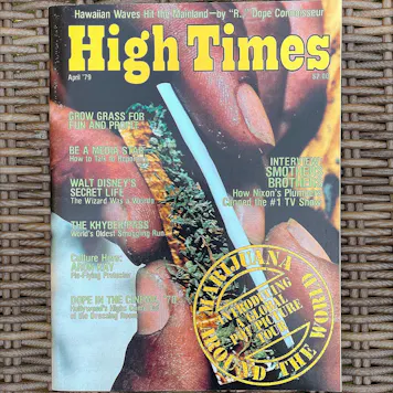 Photo of April 1979 High Times magazine