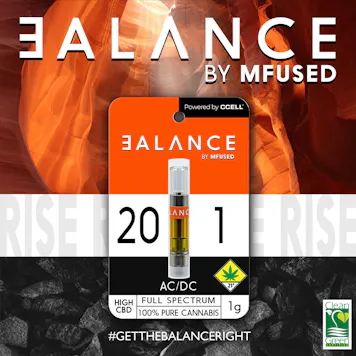 Photo of BALANCE - AC/DC 20:1 High CBD Cartridge