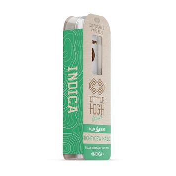 Photo of Little High - Delta-8 Indica - Honeydew Haze - 1 Gram Disposable Pen