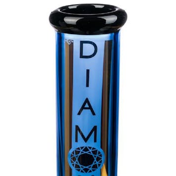 Photo of 15" Black Collared Beaker Bong