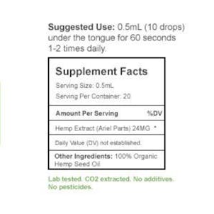 Photo of CBD OIL: FULL SPECTRUM 240MG (5ML)