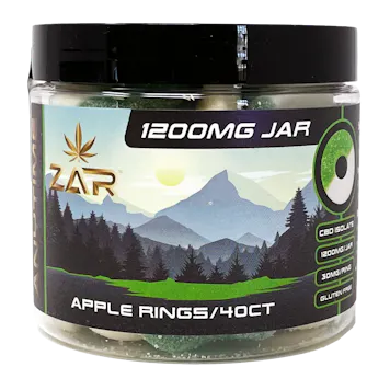 Photo of ZAR 1200mg Isolate Apple Rings