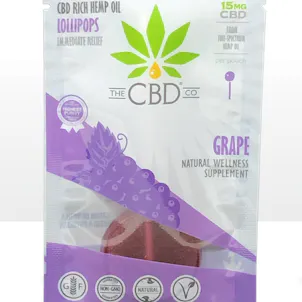 Photo of The CBD Co. Lollipop - Grape
