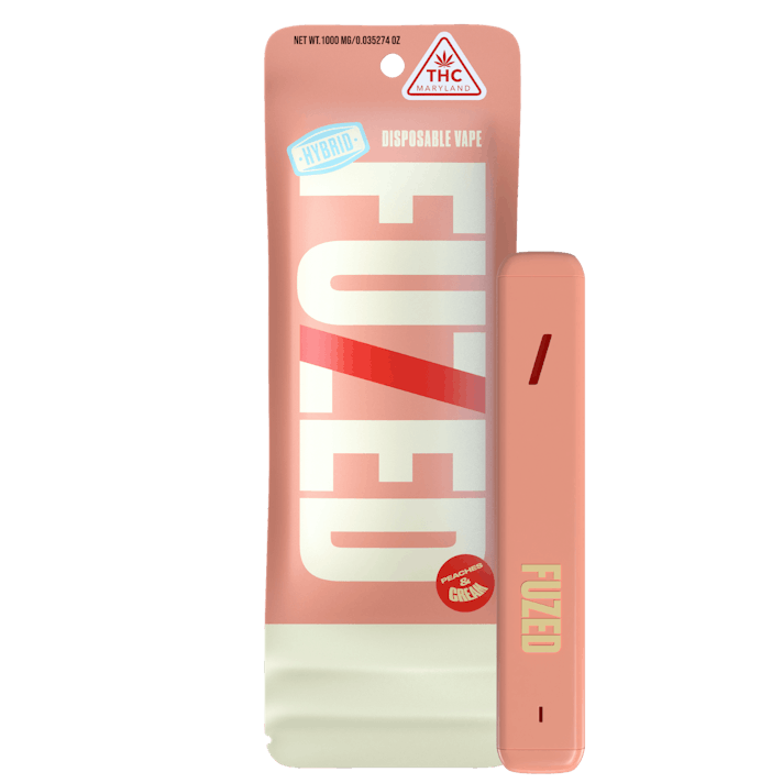 Curio Wellness Fuzed Peaches and Cream Disposable Vape [1g] Leafly