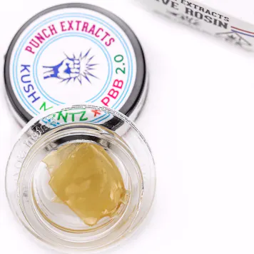 Photo of Kush Mints x PBB 2.0 tier 4 Live Rosin Fresh Press (1g)