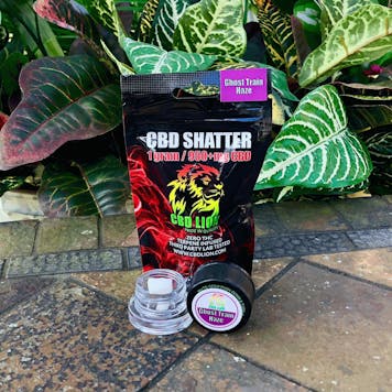 Photo of 1g Ghost Train Haze CBD Shatter