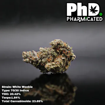 Photo of PhD - White Wookie Flower - 20.24% THC