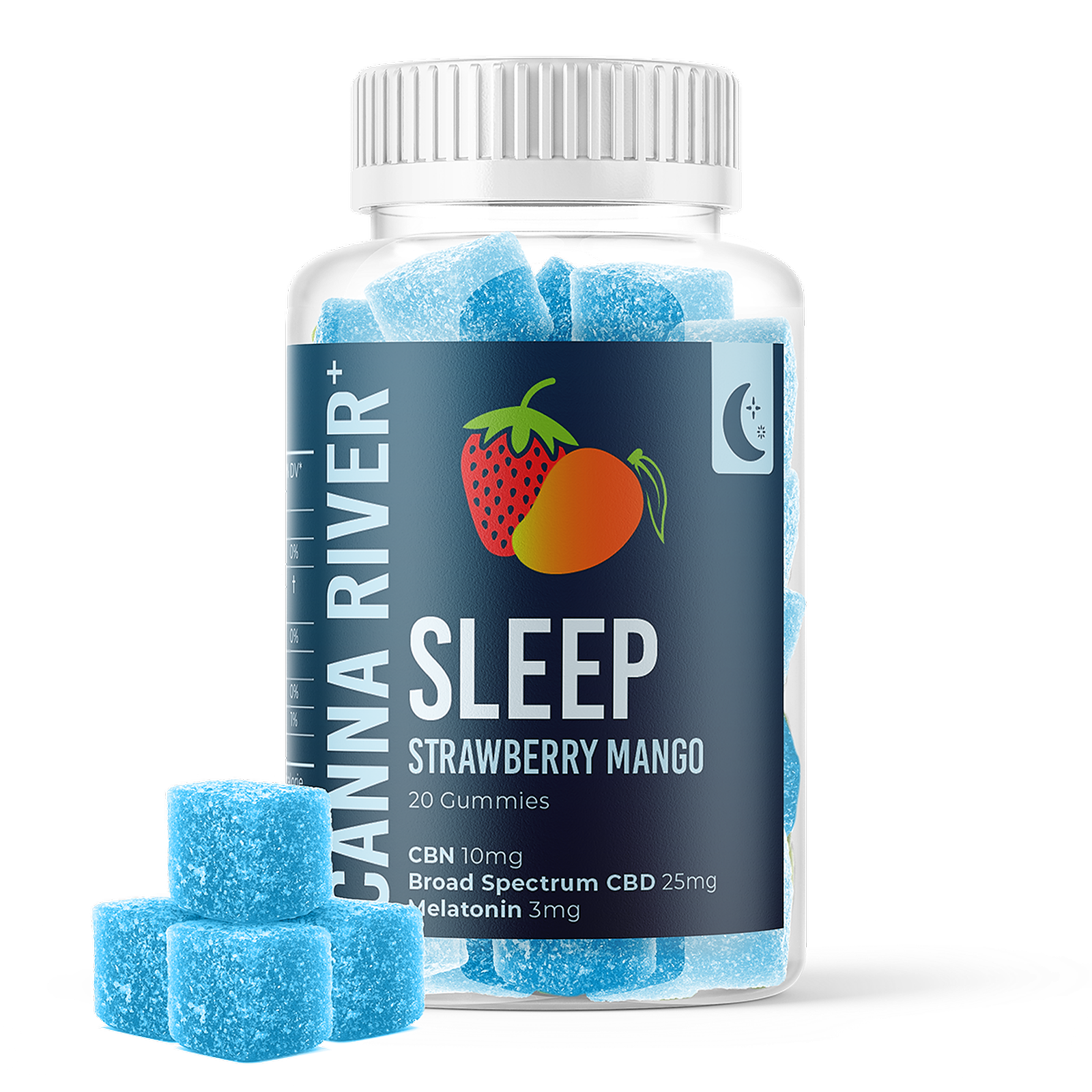 Canna River: CBD Gummy - Sleep / 400mg / 20 Gummies | Leafly