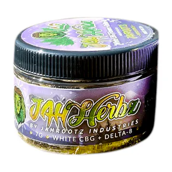 Photo of Jah Herbz: Flower – White CBG + Delta-8 (7 grams)