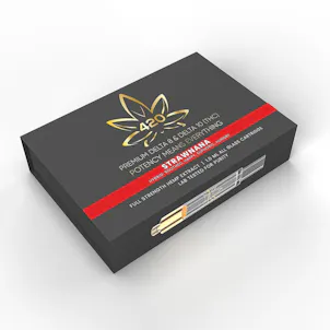 Photo of 420 Premium Delta 8 & Delta 10 ALL GLASS 1.0 ML CARTRIDGE STRAWNANA 100% Natural True Terpenes