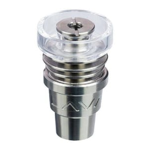 Photo of 14mm/18mm Universal Domeless Titanium Nail with "Quartz Dish"