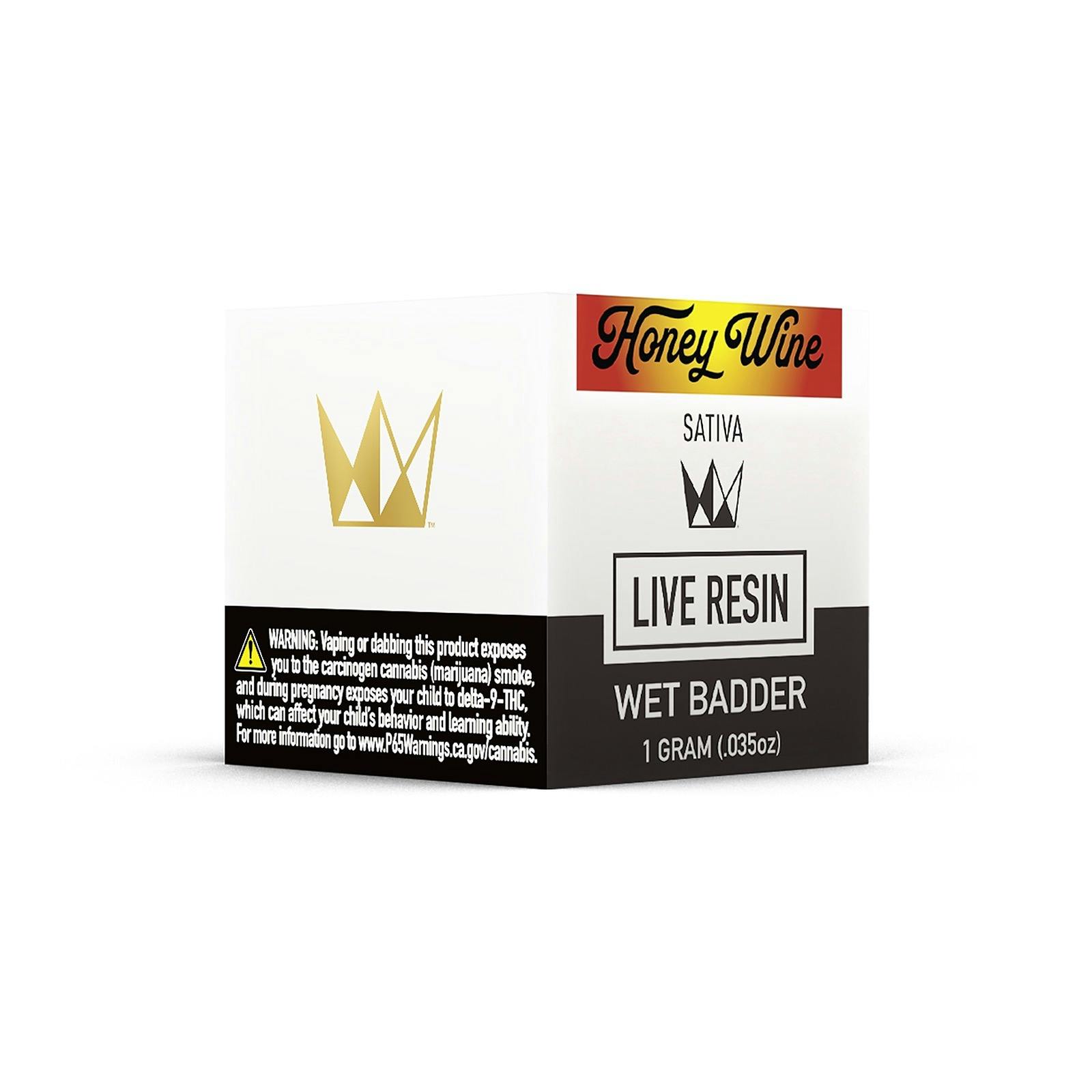 West Coast Cure Honey Wine Live Resin Wet Badder Leafly