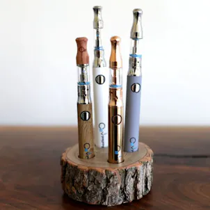 Photo of Vape Pen Stands - Handcrafted Natural Wood