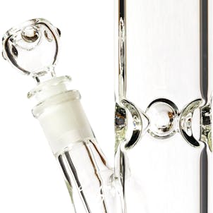Photo of 14" Straight Tube Bong w/ Ice Pinch, by Diamond Glass