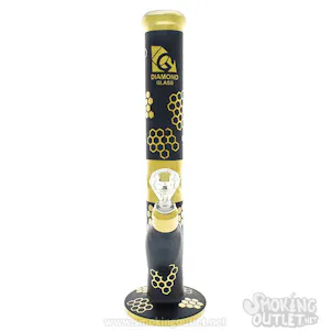 Photo of Honeycomb Straight Tube by Diamond Glass