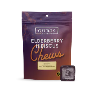 Photo of Elderberry Hibiscus Chews | 25mg | 10pk