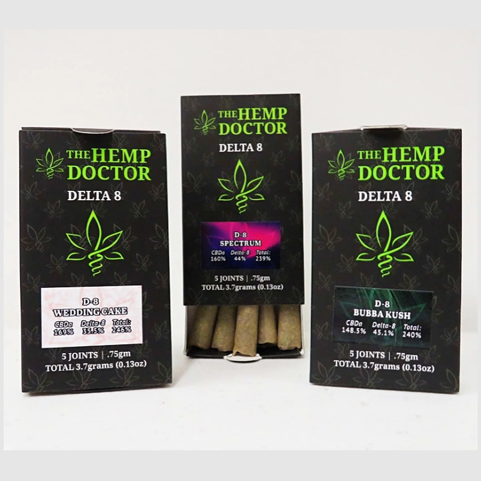 The Hemp Doctor: Delta 8 THC Prerolls | Leafly