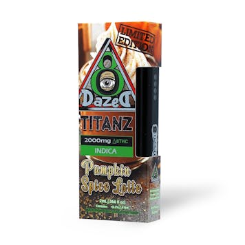 Photo of Pumpkin Spice Latte Delta 8 Titanz Disposable — 2 Grams