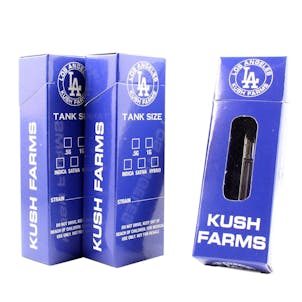 Photo of 25 Los Angeles Kush Farms EMPTY Distillate Concentrate Flip Top Packaging Boxes VB-044